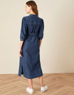 MONSOON Diya Denim Shirt Dress Blue -Amour Fashion 23 24048839 3