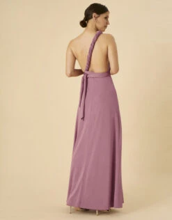 MONSOON Tracy Twist Me Tie Me Maxi Dress Pink -Amour Fashion 23 24288173 3