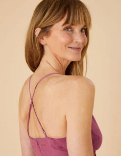 MONSOON Annie Satin Jacquard Maxi Dress Pink 8 MONSOON Annie Satin Jacquard Maxi Dress Pink -Amour Fashion 23 24300673 3