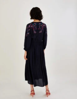 MONSOON Glenn Embroidered Paisley Midi Dress Black -Amour Fashion 23 34118301 3