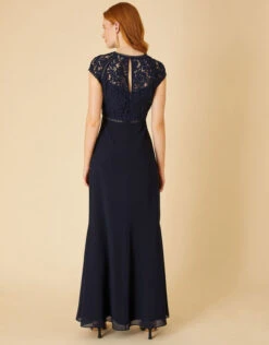 MONSOON Lindsay Maxi Dress Blue -Amour Fashion 23 34315761 3