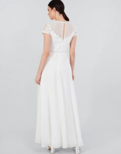 MONSOON Angela Lace Bridal Maxi Dress Ivory -Amour Fashion 23 54075246 3