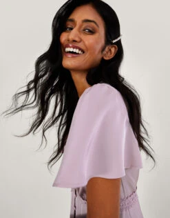 MONSOON Ivy Satin Maxi Dress Mink -Amour Fashion 23 54077455 3