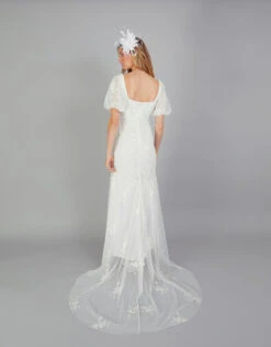 MONSOON Violet Embellished Bridal Maxi Dress Ivory -Amour Fashion 23 54082046 3