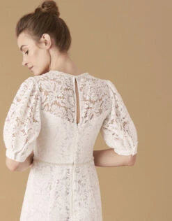 MONSOON Nicky Beaded Lace Bridal Dress Ivory -Amour Fashion 24 14998746 5