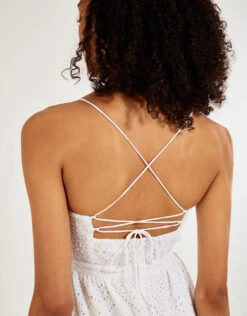 MONSOON Carla Lace Hanky Hem Bridal Maxi Dress Ivory -Amour Fashion 24 34411846 5