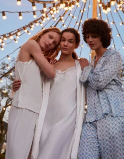 MONSOON Bridal Lace Satin Premium Night Dress Ivory -Amour Fashion 24 35312346 6