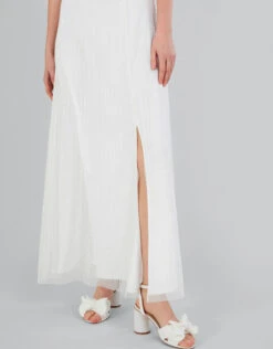 MONSOON Nikita Embellished Halter Bridal Maxi Dress Ivory -Amour Fashion 24 54078046 4