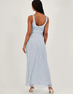 MONSOON Eugiene Embroidered Shorter Length Maxi Dress -Amour Fashion 24 54079368 3