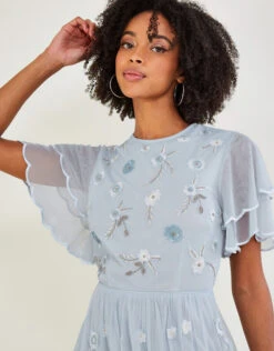 MONSOON Catherine Embellished Maxi Dress With Recycled Polyester -Amour Fashion 24 54079668 5