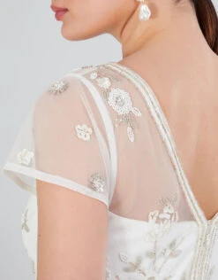 MONSOON Michelle Embroidered Maxi Dress Ivory -Amour Fashion 24 54081846 4