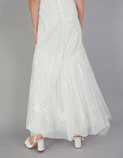 MONSOON Violet Embellished Bridal Maxi Dress Ivory -Amour Fashion 24 54082046 5