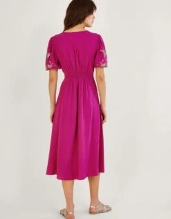 MONSOON Jenny Embroidered Tea Dress -Amour Fashion 24 54277381 3