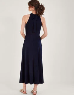 MONSOON Clo Crossover Maxi Dress Blue -Amour Fashion 24 64074661 3