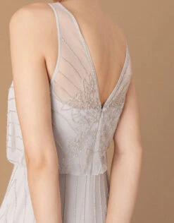 MONSOON Bella Embellished Maxi Dress Blue -Amour Fashion 24 74511102 5