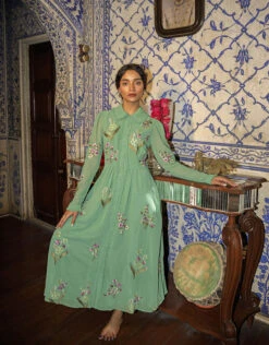 MONSOON Maxine Shirt Dress Green -Amour Fashion 25 34317307 6