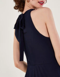 MONSOON Clo Crossover Maxi Dress Blue -Amour Fashion 25 64074661 4