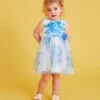 MONSOON Baby Heidi Tulle Print Dress Blue -Amour Fashion 51 51511502