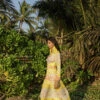 MONSOON Premium Tie Dye Maxi Kaftan Dress Yellow -Amour Fashion 51 54153814 6