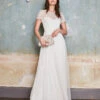 MONSOON Olive Floral Embellished Tulle Bridal Dress Ivory -Amour Fashion 51 84012446 6